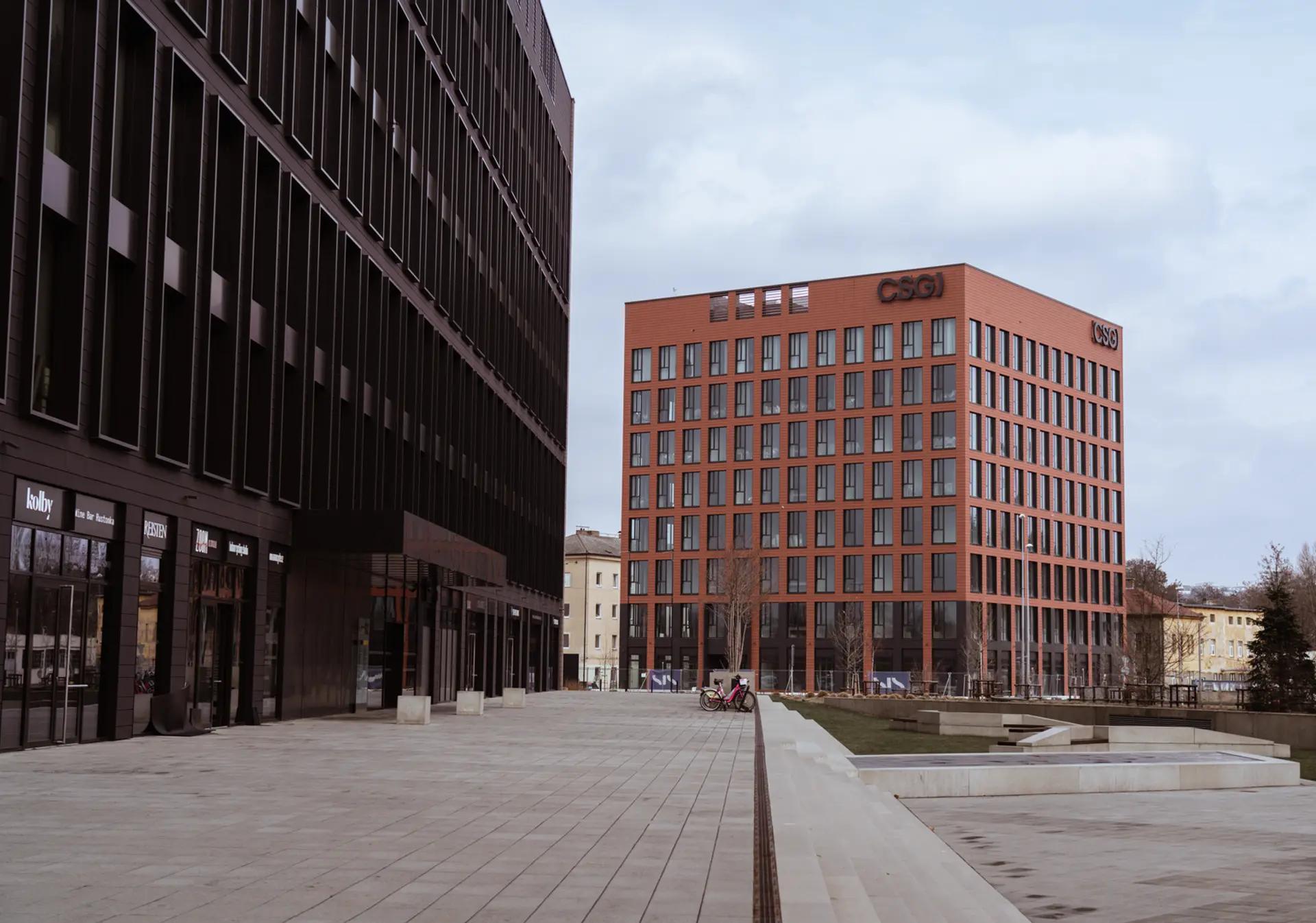 CSG headquarters in Karlín