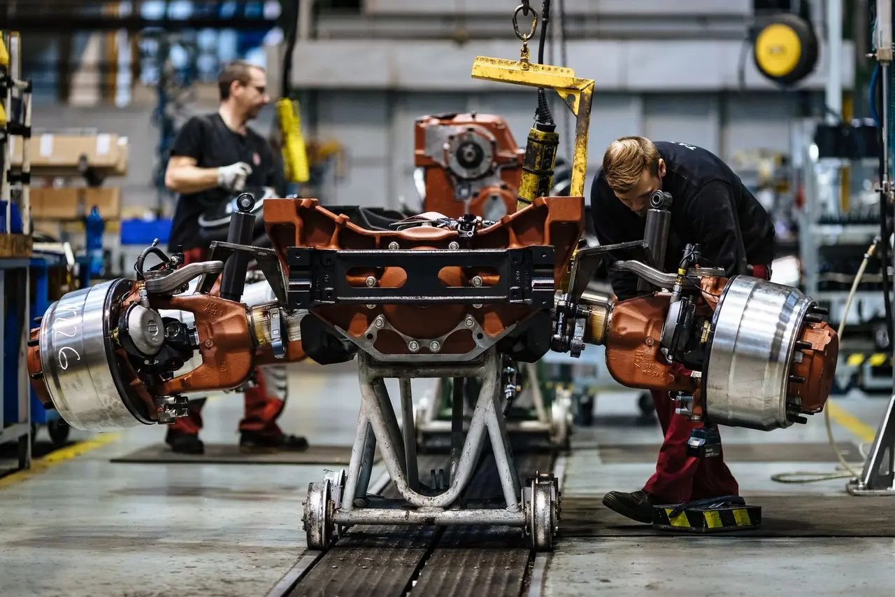 Production of TATRA chassis